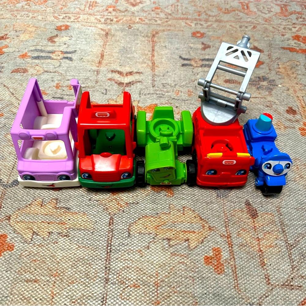 Little People Work Vehicles - Set of 5